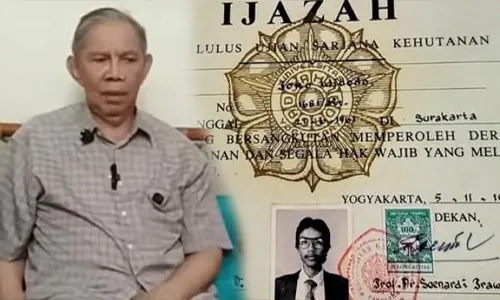 Polemik Ijazah Jokowi, Mantan Rektor UGM Cabut Pernyataannya dan Minta Maaf